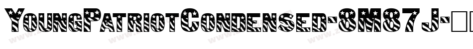 YoungPatriotCondensed-8M87J字体转换