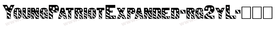 YoungPatriotExpanded-rg2yL字体转换