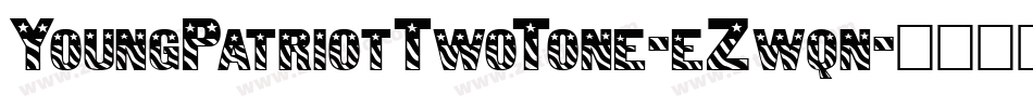 YoungPatriotTwoTone-eZwqn字体转换