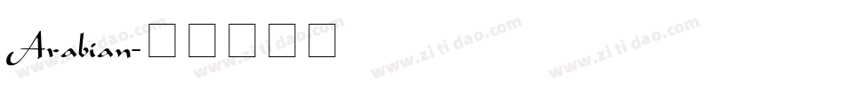 Arabian字体转换