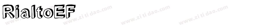 RialtoEF字体转换
