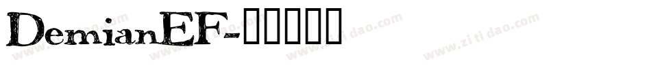 DemianEF字体转换