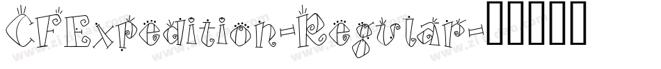CFExpedition-Regular字体转换