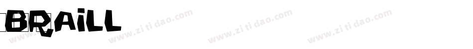 Braille3D-9m45字体转换