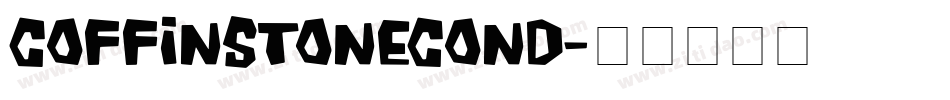coffinstonecond字体转换