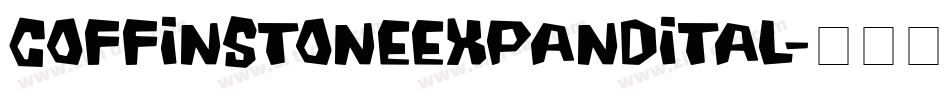 coffinstoneexpandital字体转换