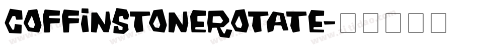 coffinstonerotate字体转换
