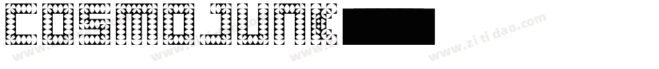 Cosmojunk字体转换