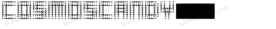 Cosmoscandy字体转换