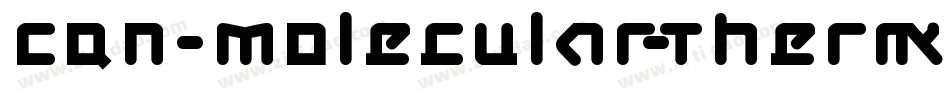CQN-Molecular-ThermoBold-Regular字体转换