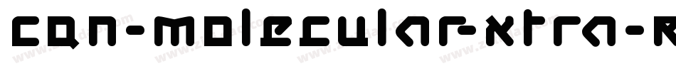 CQN-Molecular-Xtra-Regular字体转换