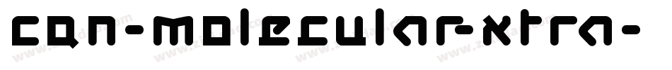 CQN-Molecular-Xtra字体转换