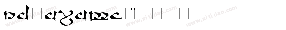 RSMoroma字体转换