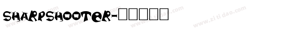 sharpshooter字体转换