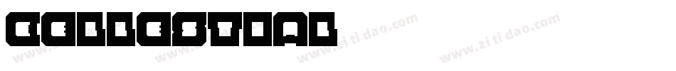 Cellestial字体转换