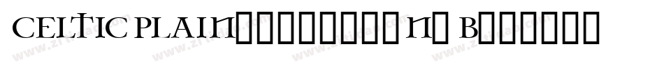 CelticPlain001001-1n4B字体转换