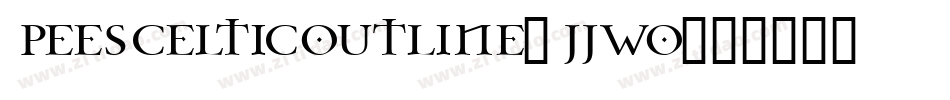 PeesCelticOutline-JJwo字体转换