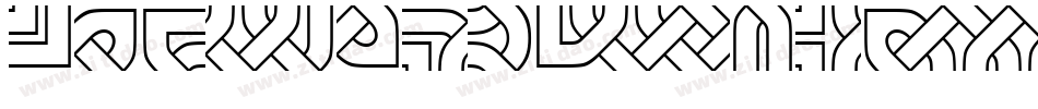 CelticKnots-Bq55字体转换