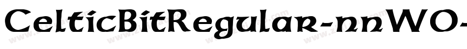 CelticBitRegular-nnWO字体转换