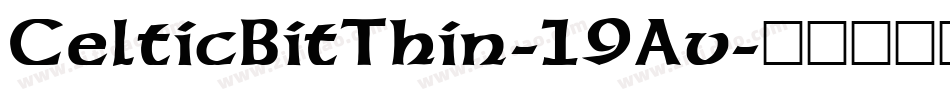 CelticBitThin-19Av字体转换