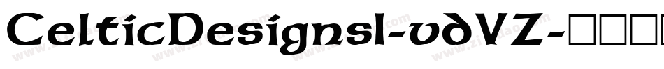CelticDesignsI-vdVZ字体转换