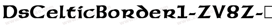DsCelticBorder1-ZV8Z字体转换