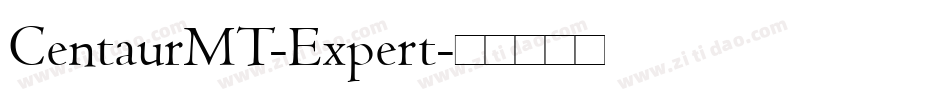 CentaurMT-Expert字体转换