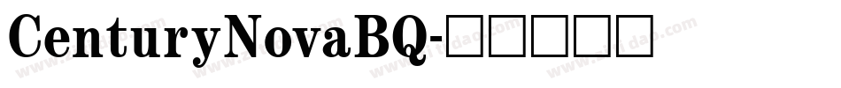CenturyNovaBQ字体转换