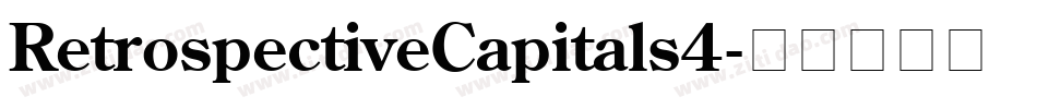 RetrospectiveCapitals4字体转换