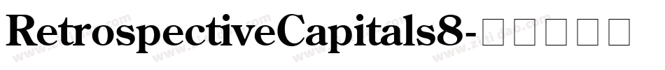 RetrospectiveCapitals8字体转换