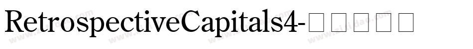 RetrospectiveCapitals4字体转换