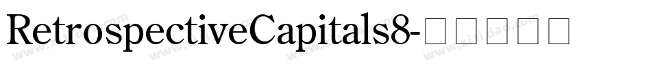 RetrospectiveCapitals8字体转换