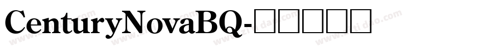 CenturyNovaBQ字体转换