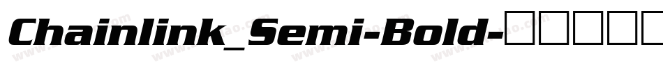 Chainlink_Semi-Bold字体转换