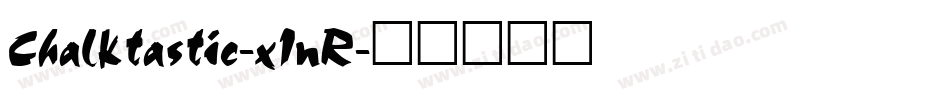 Chalktastic-x1nR字体转换