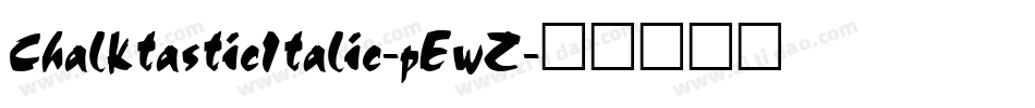 ChalktasticItalic-pEwZ字体转换