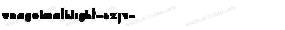 EnagolMathLight-6zjv字体转换
