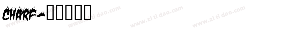 CHARF字体转换