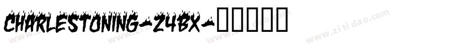 Charlestoning-z4BX字体转换