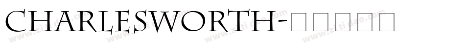 Charlesworth字体转换