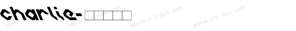 charlie字体转换