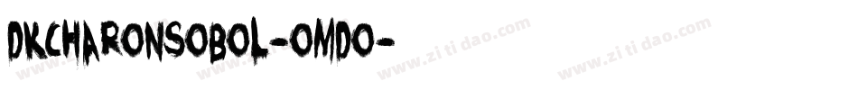DkCharonsObol-Omdo字体转换