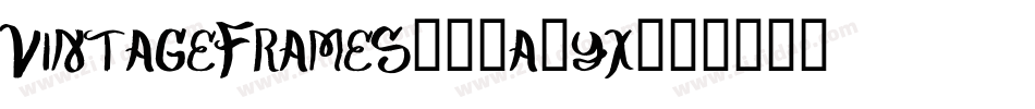 VintageFrames17-a1yx字体转换