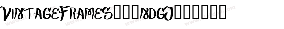 VintageFrames24-ndgJ字体转换