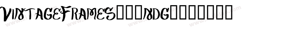 VintageFrames25-ndg0字体转换