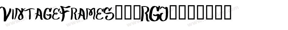 VintageFrames27-RGJ6字体转换