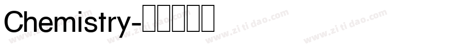 Chemistry字体转换