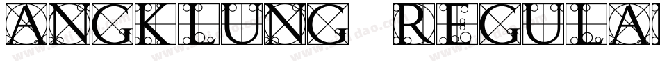 ANGKLUNG_Regular字体转换