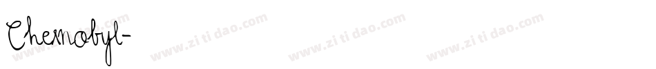 Chernobyl字体转换