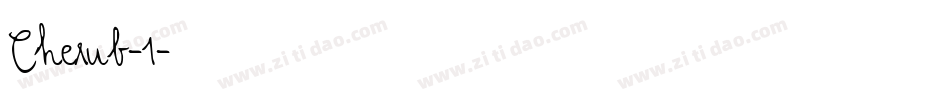 Cherub-1字体转换
